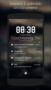 Le migliori Lockscreen per android Hi locker 1