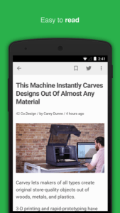 Le migliori applicazioni Android per le news Feedly your work newsfeed 3