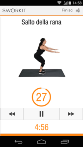 Sworkit il personal Trainer per Android 4
