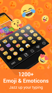 Le migliori tastiere con emoji da installare su Android Tastiera kika emoji pro + gif 1