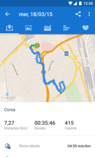 Le migliori app per correre utilizzando lo smartphone Android Runtastic Running e Fitness 5